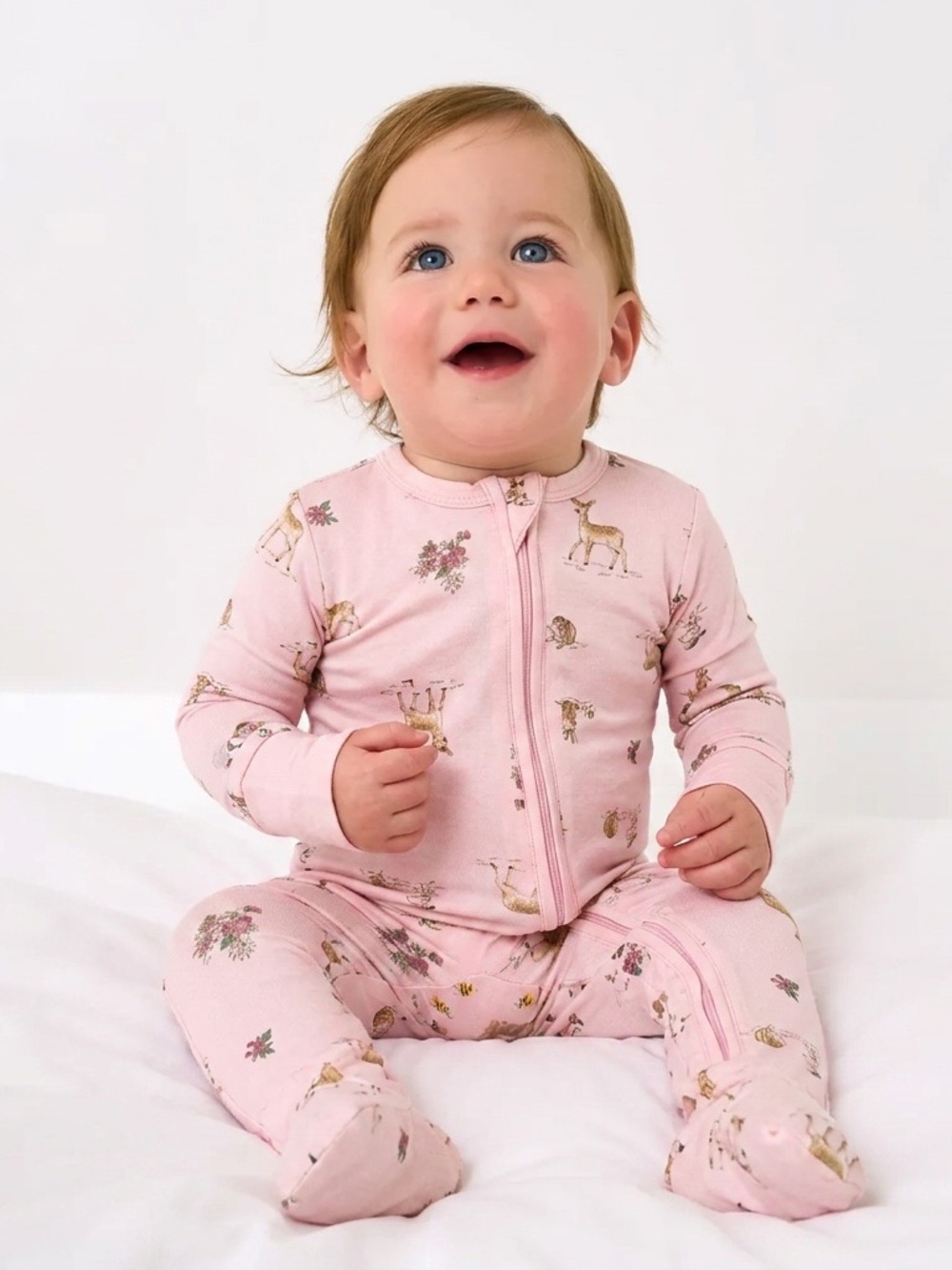 🦌 Carter’s PurelySoft Wild Meadow Silky Soft Footie Pajamas